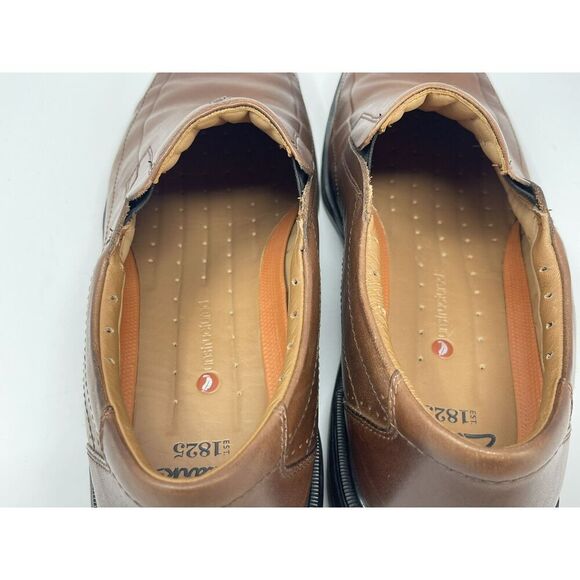 Clarks UnStructured Brown Leather Loafer Slip-On Casual Shoes Mens Size 14 M - Picture 5 of 10